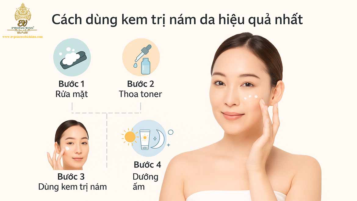 nam da va cach dung kem tri nam
