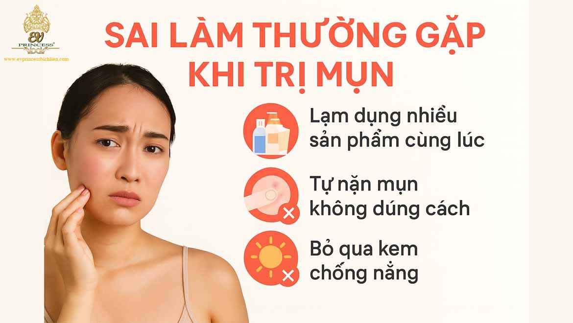 bi quyet vang trong dieu tri mun