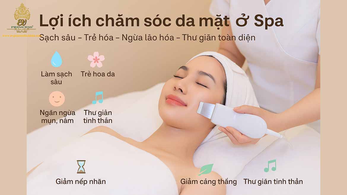 loi ich cham soc da mat o spa
