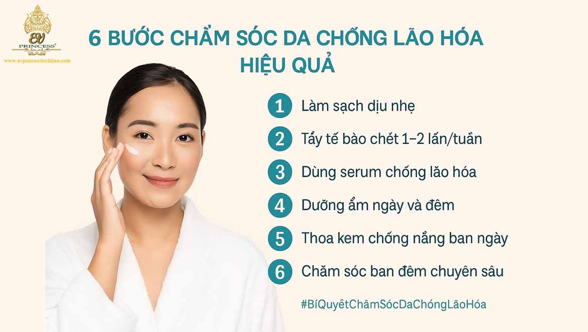bi quyet cham soc da chong lao hoa
