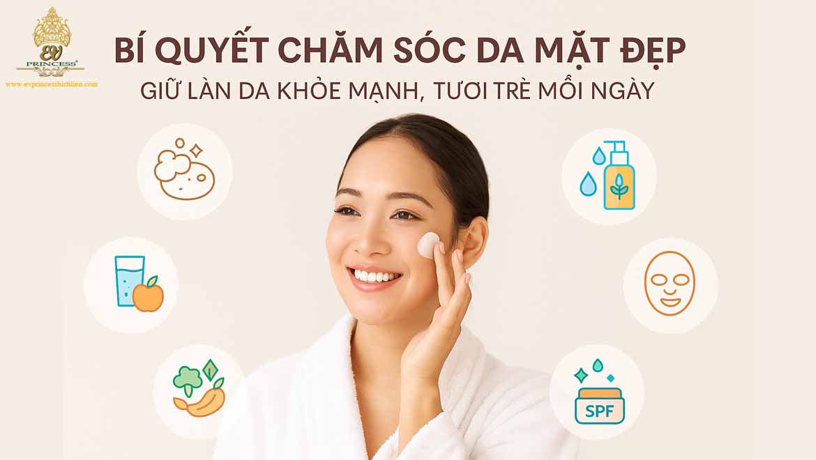 bi quyet cham soc da mat dep