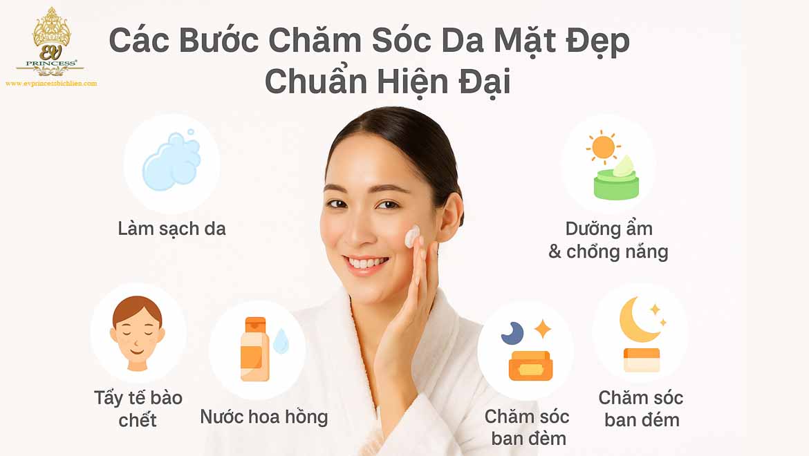 bi quyet cham soc da mat dep