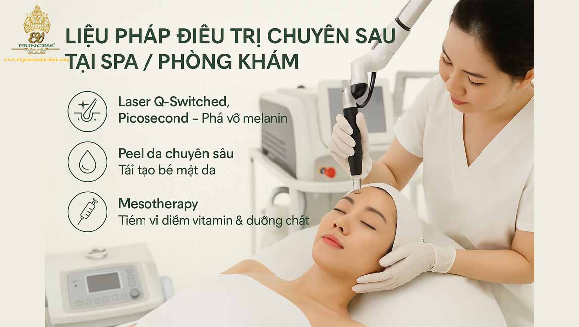 cham soc da mat bi nam nhu the nao