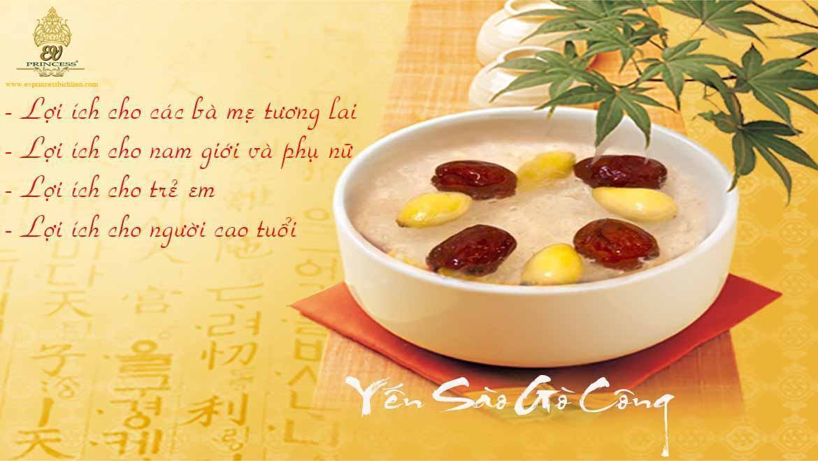 tac dung cua viec an yen sao