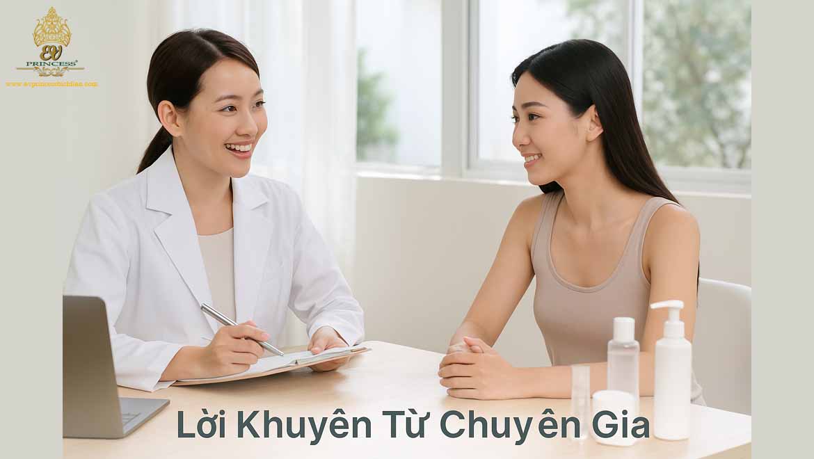 nuoc hoa hong co tay trang duoc khong
