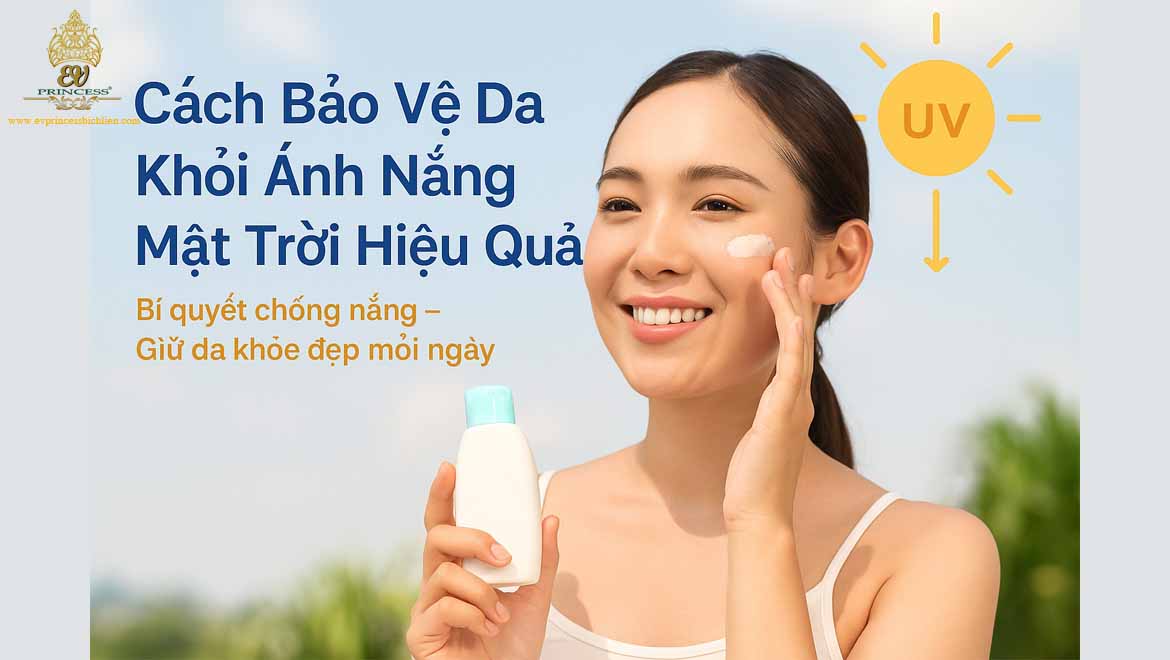 cach bao ve da khoi anh nang mat troi