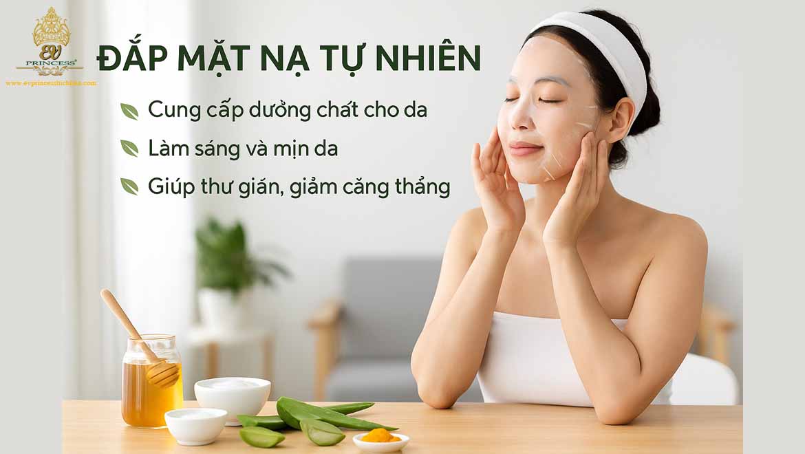 cach cham soc da mat don gian tai nha
