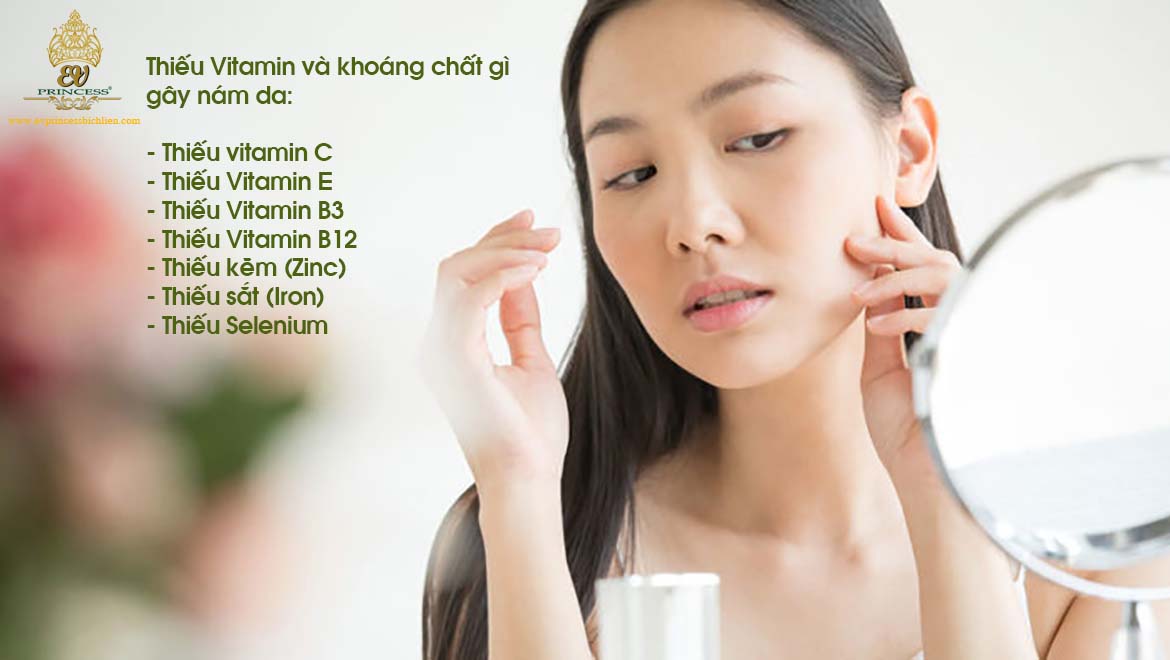 thieu vitamin va khoang chat gi gay nam