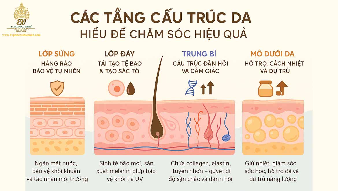 cau truc va chuc nang cua da