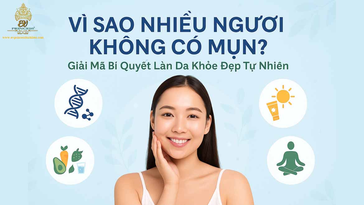 vi sao nhieu nguoi khong co mun