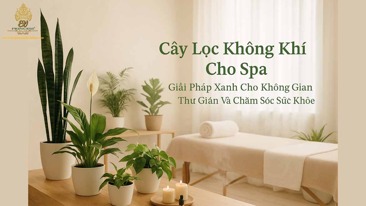 cay loc khong khi cho spa