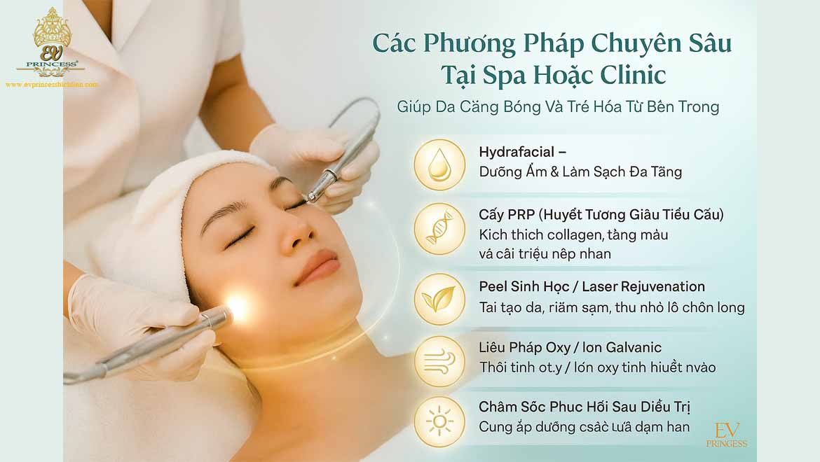 cham soc da mat de co lan da cang bong