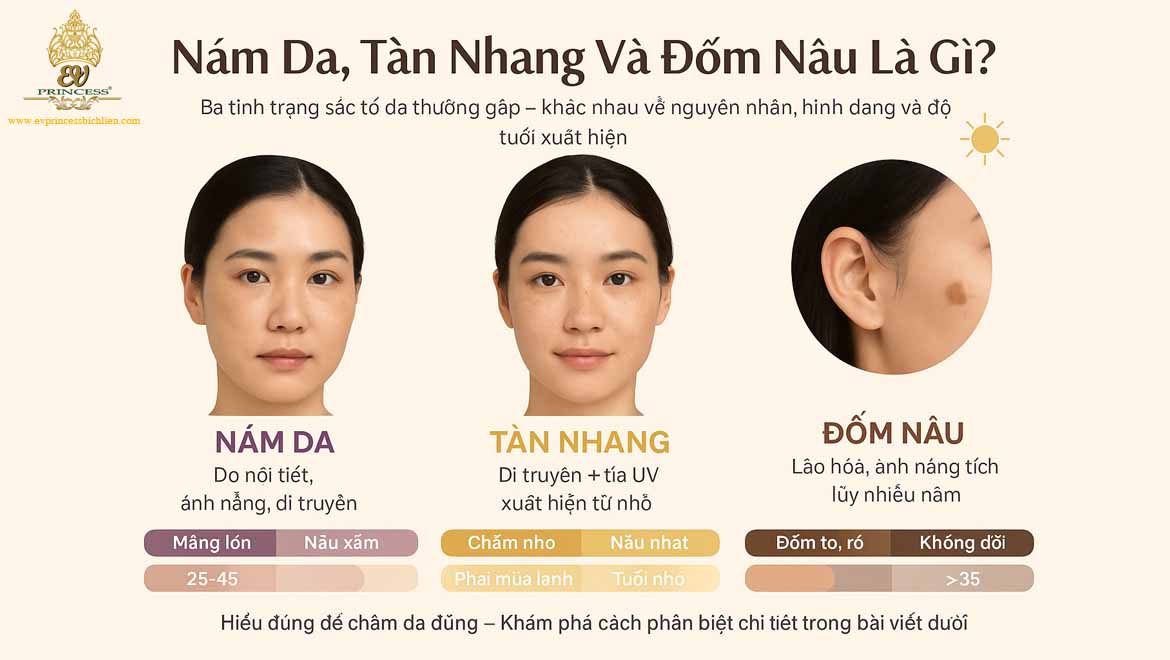 lam sao phan biet nam da voi tan nhang va dom nau
