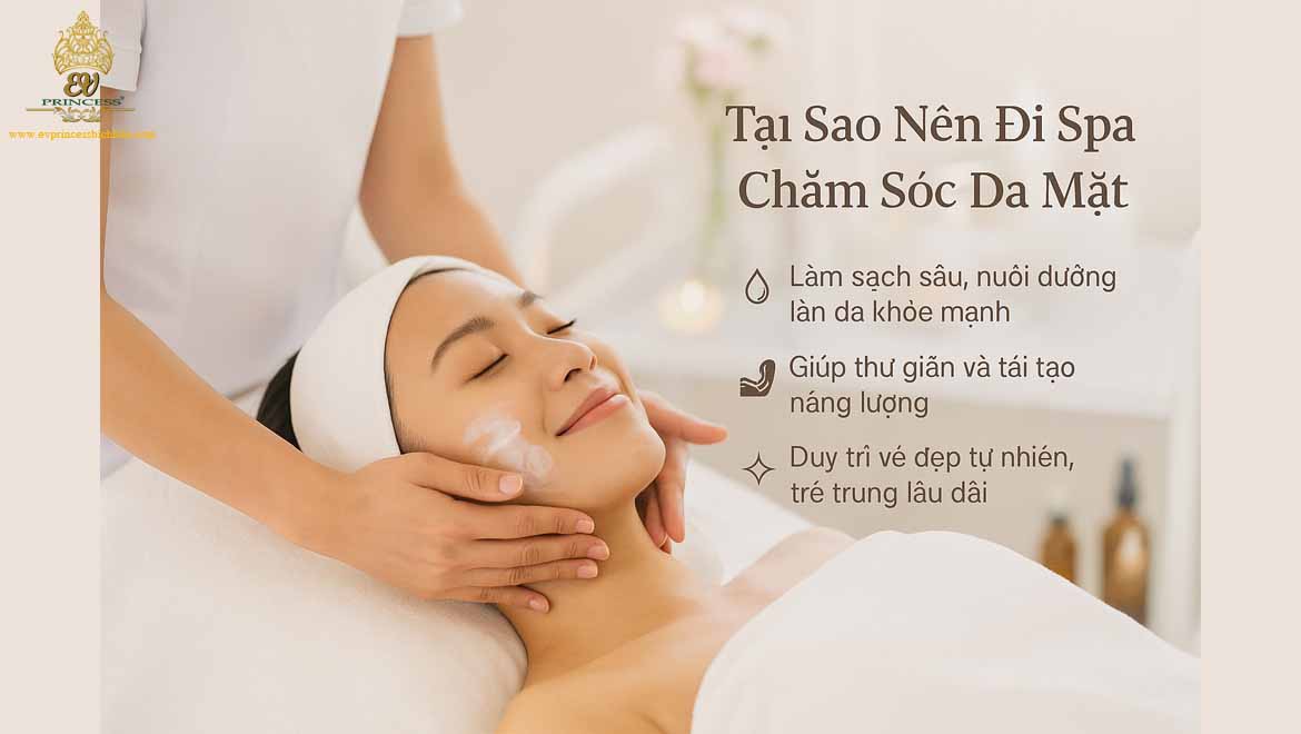 tai sao nen di spa cham soc da mat