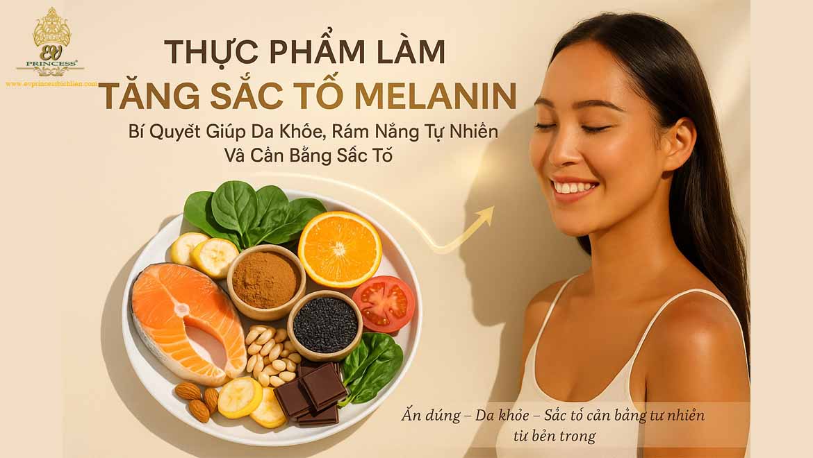 thuc pham lam tang sac to melanin