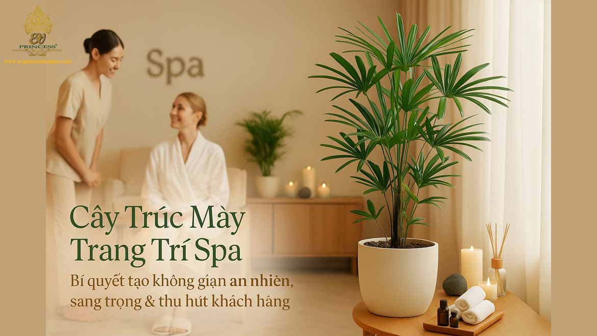 cay truc may trang tri spa