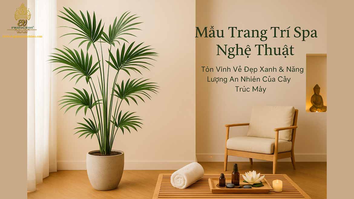 cay truc may trang tri spa