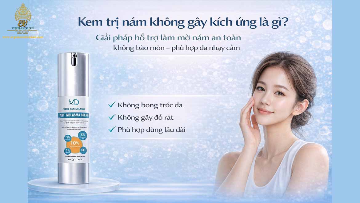 kem tri nam khong gay kich ung