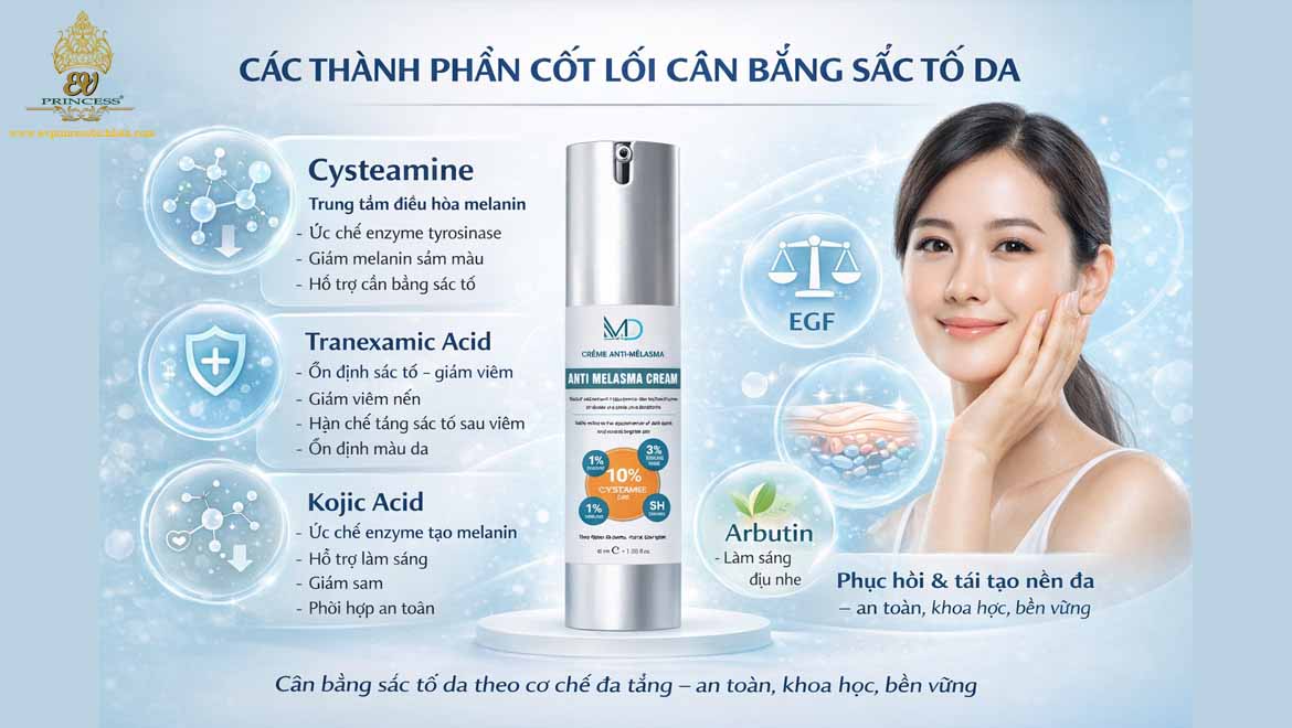 md cosmedi can bang sac to da