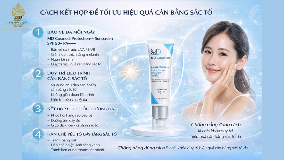 md cosmedi can bang sac to da