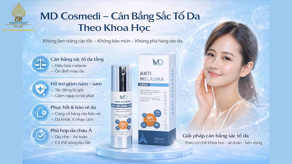 md cosmedi can bang sac to da