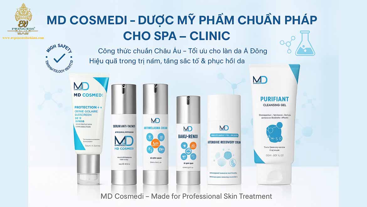 md cosmedi cho spa clinic