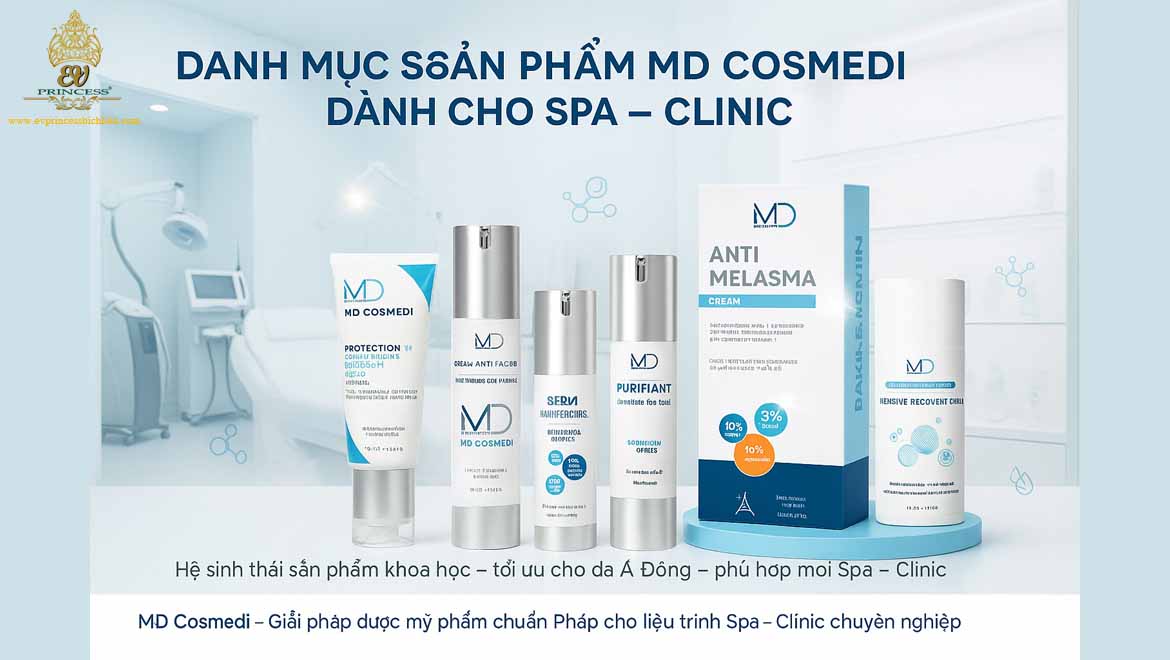 md cosmedi cho spa clinic