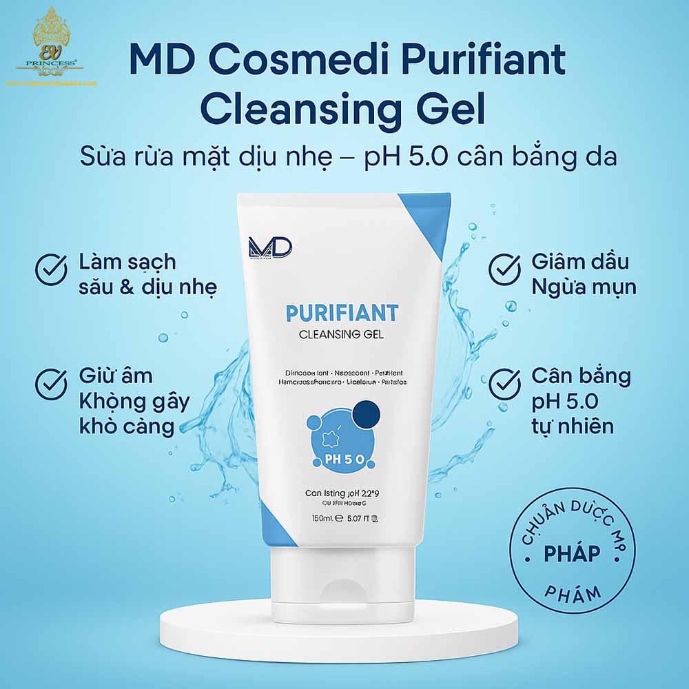 md cosmedi purifiant cleansing gel
