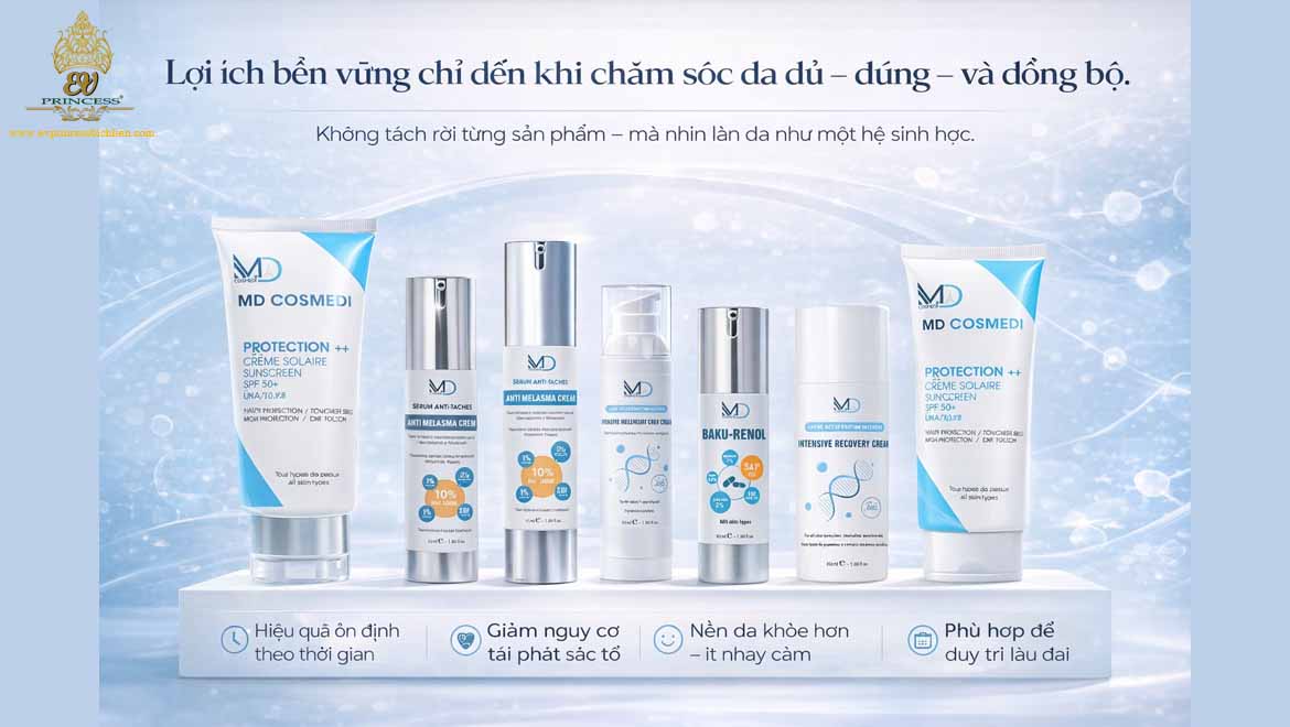 md cosmedi dung lau dai co tot khong