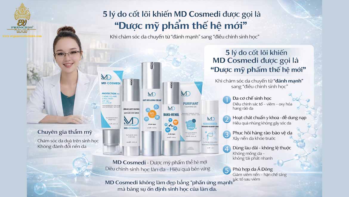 md cosmedi duoc my pham the he moi