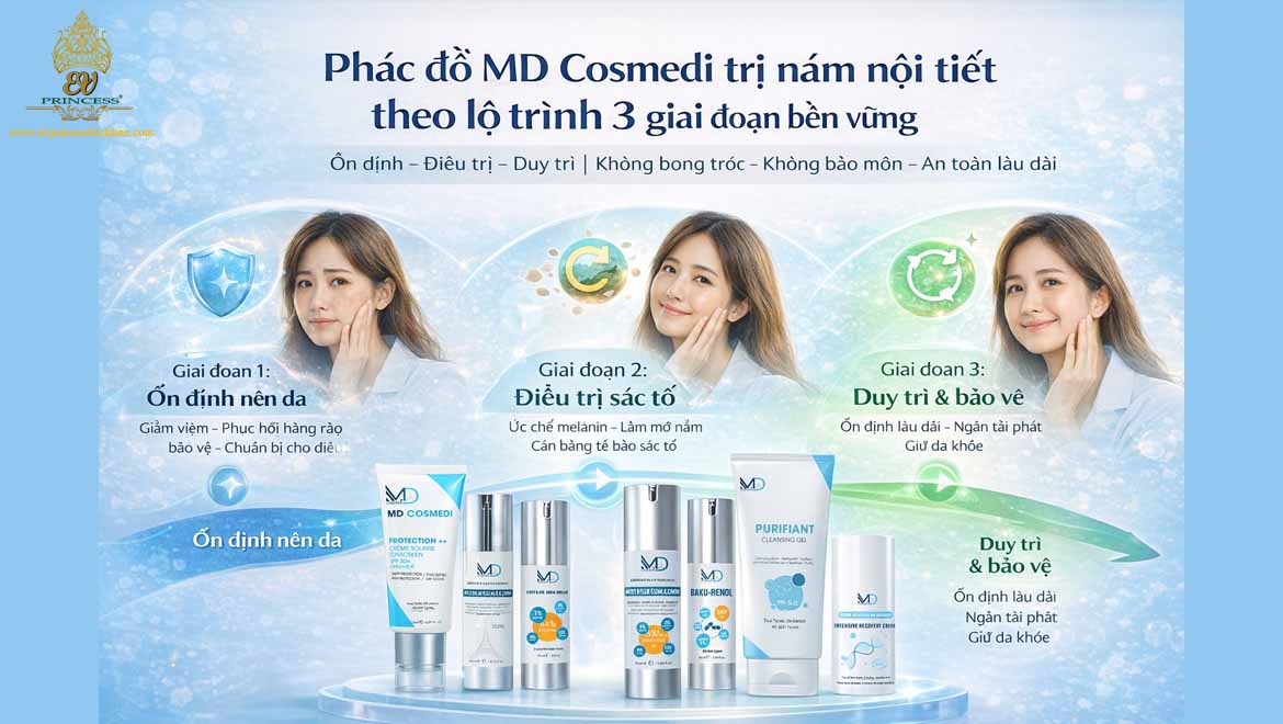 md cosmedi tri nam noi tiet