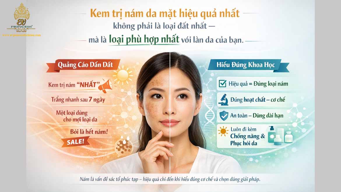 kem tri nam da mat hieu qua nhat