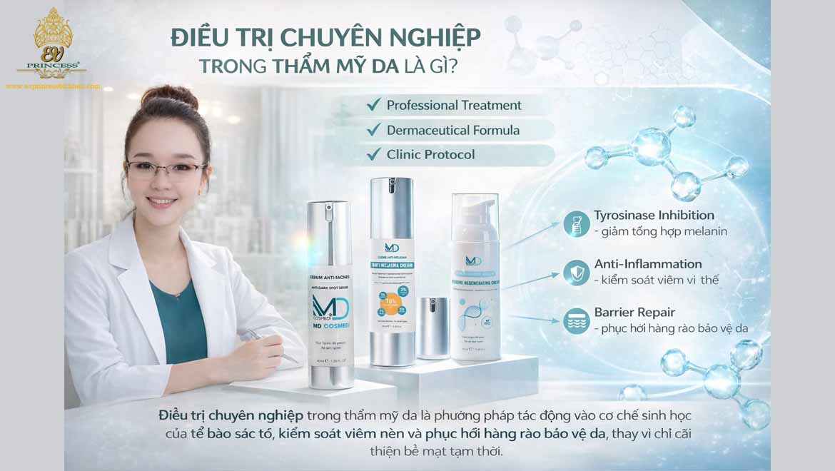 md cosmedi cho dieu tri chuyen nghiep