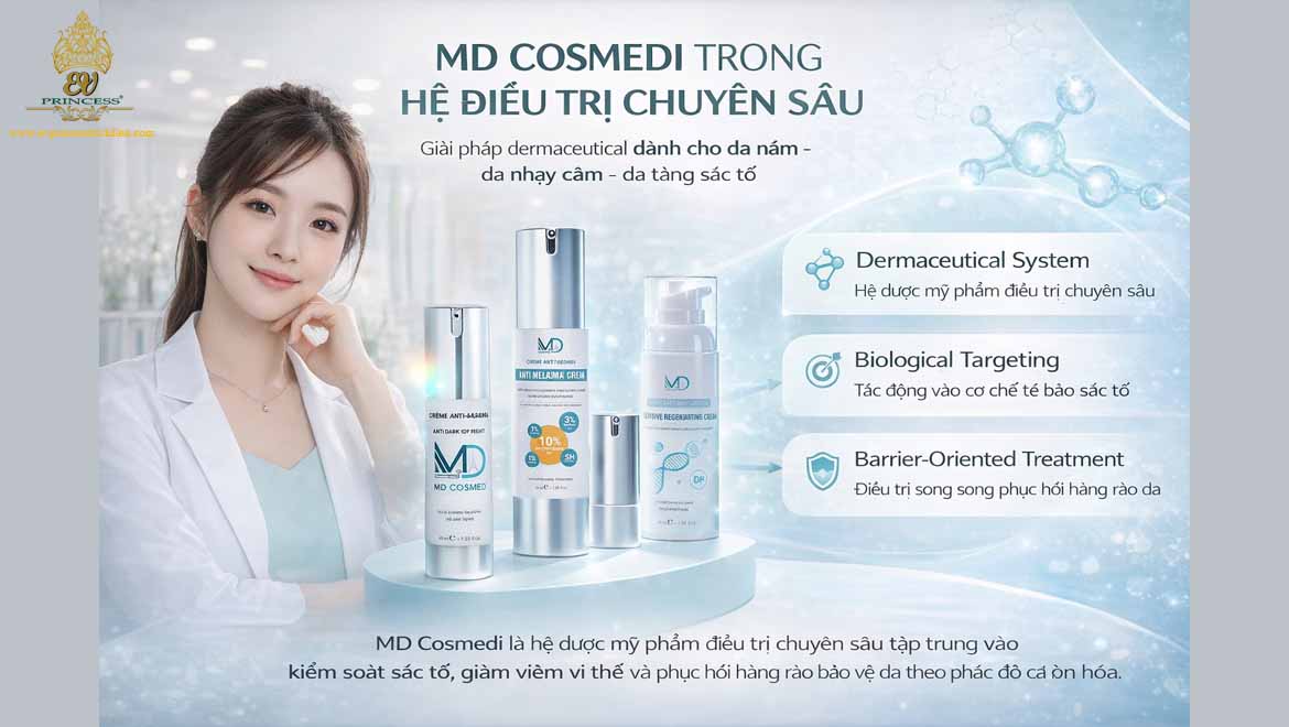 md cosmedi cho dieu tri chuyen nghiep